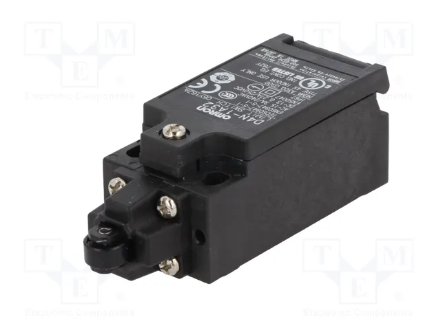 OMRON D4N-1A32 Interruptor de fin de carrera con roldana de plástico Ø9,5mm OMRON D4N-1A32 Interruptor de fin de carrera con roldana de plástico Ø9,5mm