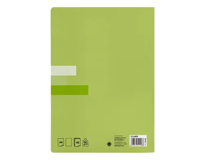 Liderpapel Libreta Scriptus A4 48 Hojas 90gr Liso Sin Margen