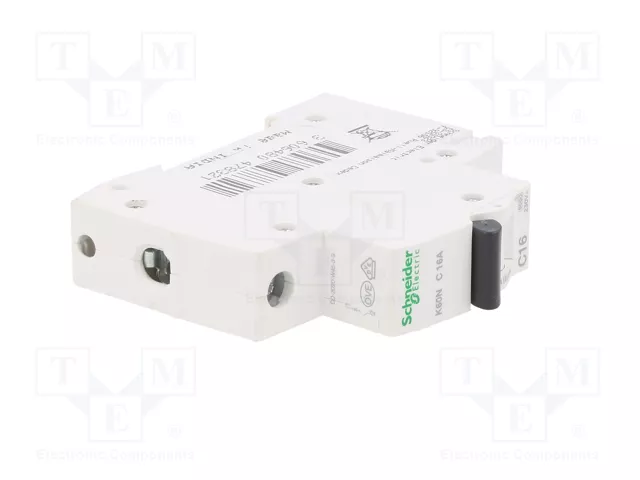 SCHNEIDER ELECTRIC K60N MCB ACTI9 16A 1P 6kA