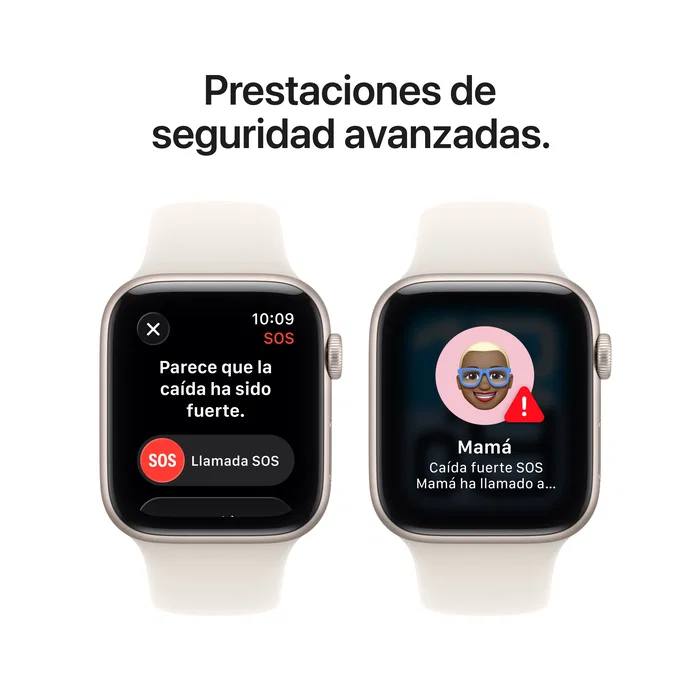 Apple Watch SE 3 GPS 44mm Aluminio Blanco Estrella Correa M/L