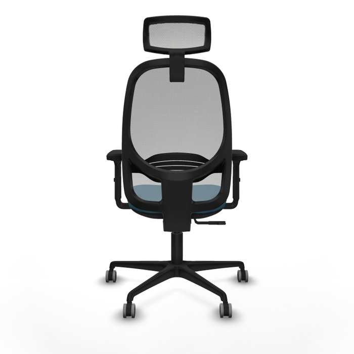 PIQUERAS Y CRESPO Silla de oficina Cilanco con mecanismo Sincro, Verde petróleo y Gris PIQUERAS Y CRESPO Silla de oficina Cilanco con mecanismo Sincro, Verde petróleo y Gris