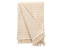 GIFTDECOR Multiusos Rayas Punto Crema 160x240cm