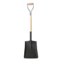 Rubi Pala cuadrada R82960 con mango de anilla de madera de eucalipto reforzado