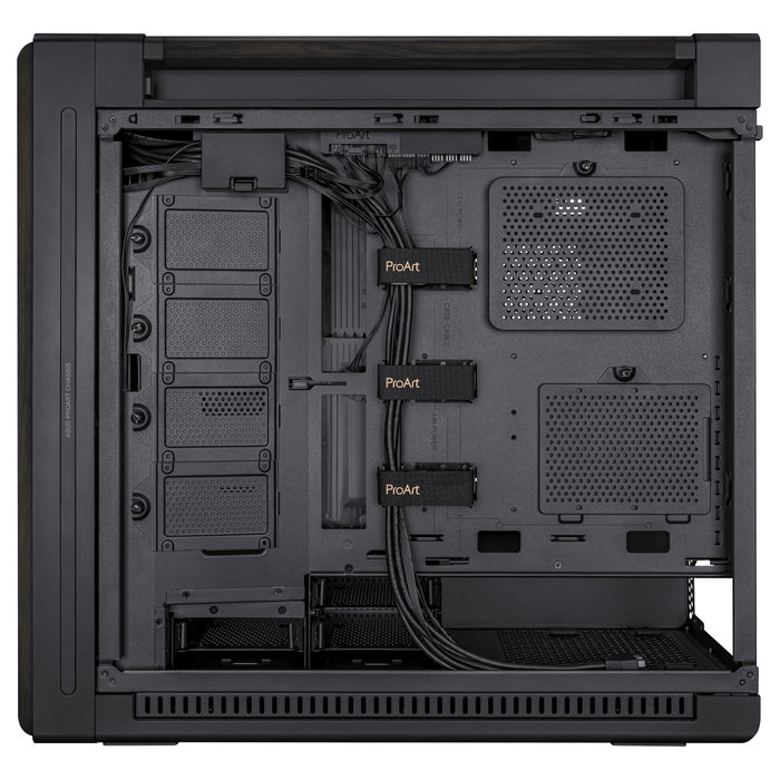 ASUS ProArt PA602 Wood Edition - Torre Midi, Panel de Metal y Madera, PWM, Negro, ATX/EATX/microATX/Mini-ITX, Compatible Refrigeración Líquida ASUS ProArt PA602 Wood Edition - Torre Midi, Panel de Metal y Madera, PWM, Negro, ATX/EATX/microATX/Mini-ITX, Compatible Refrigeración Líquida