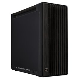 ASUS ProArt PA602 Wood Edition - Torre Midi, Panel de Metal y Madera, PWM, Negro, ATX/EATX/microATX/Mini-ITX, Compatible Refrigeración Líquida