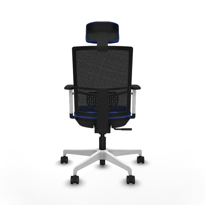 PIQUERAS Y CRESPO Silla de oficina Yunquera con mecanismo Sincro, Azul y Negro PIQUERAS Y CRESPO Silla de oficina Yunquera con mecanismo Sincro, Azul y Negro