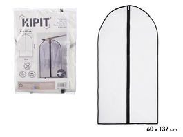 Kipit Funda Portatrajes 60 x 137 cm Blanca (Set de 24)