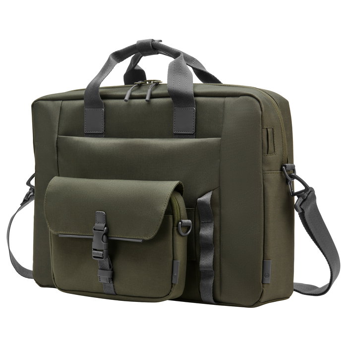 HP Bolsa Modular para Portátil de 15,6 Pulgadas - Verde y Gris