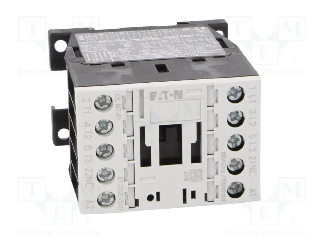 EATON ELECTRIC Contactor DILM7 3-polar 7A 110VAC