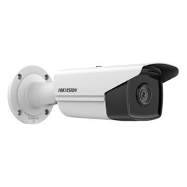 Hikvision Cámara IP Bullet AcuSense 4 Megapíxeles (4MP) 2.8mm, IR 60m, H.265+, WDR 120dB, Clasificación Persona/Vehículo, IP67, 12V o PoE