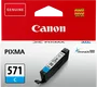 Canon CLI-571 Multipack Original Negro Cian Magenta Amarillo 1374 Páginas (0386C008)