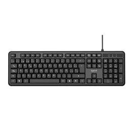 Iggual Teclado de Oficina USB Estándar CK-OFFICE-105T Negro