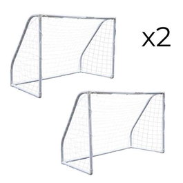 Set de 2 porterías de fútbol Ociotrends 180 x 91 x 120 cm