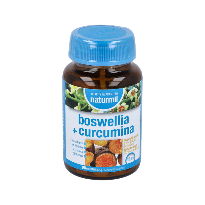 Naturmil Boswellia + Cúrcuma 90 comprimidos de 400mg