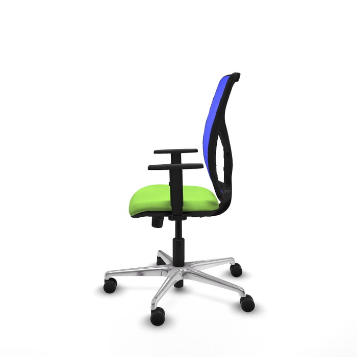 PIQUERAS Y CRESPO Silla de oficina Motilla con mecanismo Sincro, Azul y Pistacho PIQUERAS Y CRESPO Silla de oficina Motilla con mecanismo Sincro, Azul y Pistacho