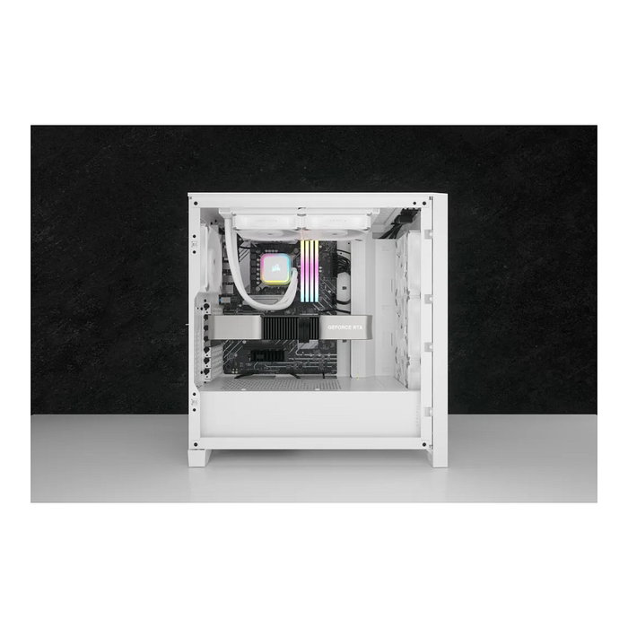Corsair iCUE H100i RGB ELITE WHITE 240mm Blanco Corsair iCUE H100i RGB ELITE WHITE 240mm Blanco