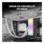 Corsair iCUE H100i RGB ELITE WHITE 240mm Blanco