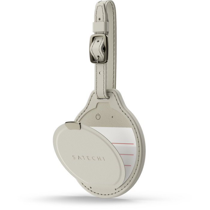 Satechi Vegan Leather FindAll™ Luggage Tag Sand Satechi Vegan Leather FindAll™ Luggage Tag Sand