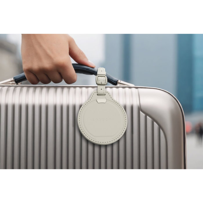 Satechi Vegan Leather FindAll™ Luggage Tag Sand Satechi Vegan Leather FindAll™ Luggage Tag Sand