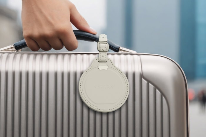 Satechi Vegan Leather FindAll™ Luggage Tag Sand Satechi Vegan Leather FindAll™ Luggage Tag Sand