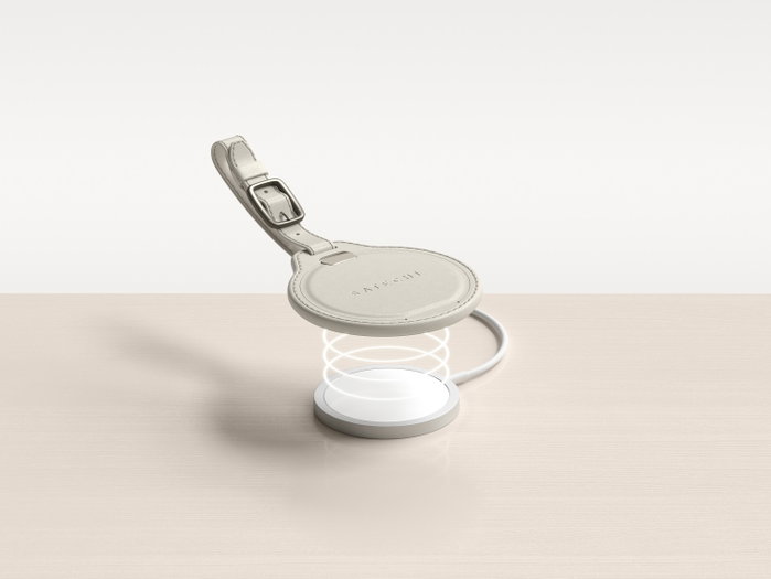 Satechi Vegan Leather FindAll™ Luggage Tag Sand Satechi Vegan Leather FindAll™ Luggage Tag Sand