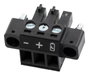 Axis Conector TU6001 3 PIN 3.81mm, 10 uds.