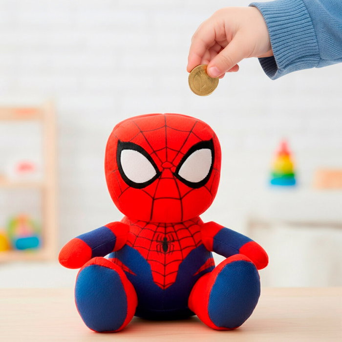 Marvel Hucha Peluche Spiderman 20cm - Ahorro Infantil +3 Años Marvel Hucha Peluche Spiderman 20cm - Ahorro Infantil +3 Años