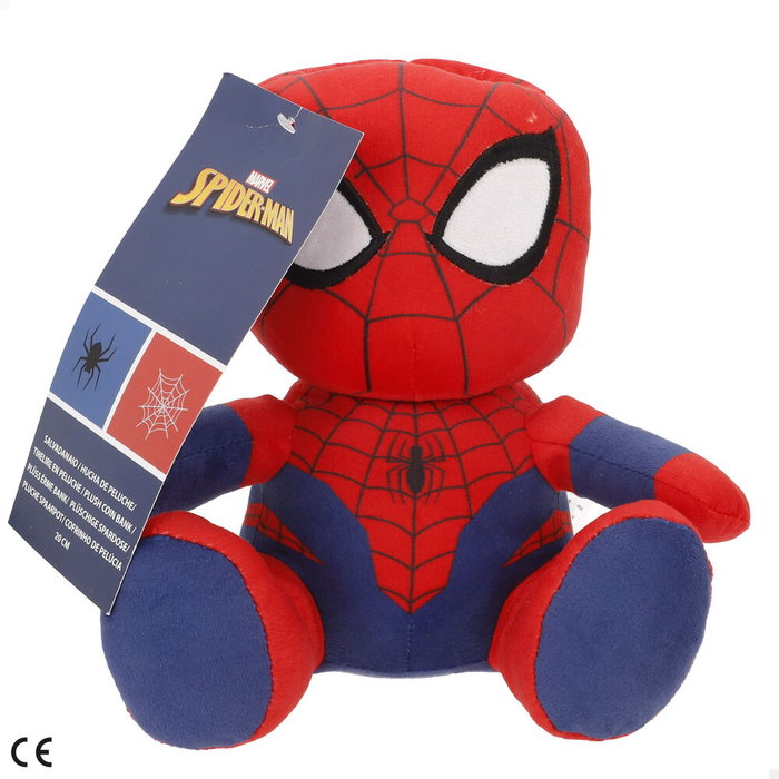 Marvel Hucha Peluche Spiderman 20cm - Ahorro Infantil +3 Años Marvel Hucha Peluche Spiderman 20cm - Ahorro Infantil +3 Años