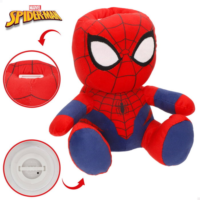 Marvel Hucha Peluche Spiderman 20cm - Ahorro Infantil +3 Años Marvel Hucha Peluche Spiderman 20cm - Ahorro Infantil +3 Años