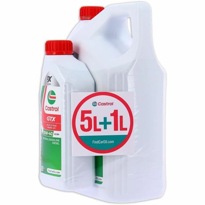 Castrol GTX 10W-40 A3/B4 5L+1L