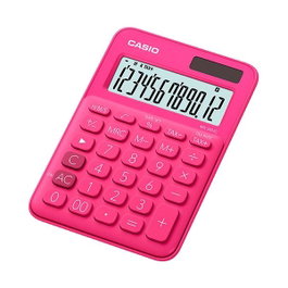 Casio My Color MS-20UC-RD Calculadora de sobremesa de 12 dígitos rosa