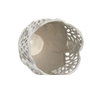DKD Home Decor Jarrón de Cerámica Hoja Blanco 23x23x36 cm