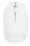 Philips SPK7407W/00 Ratón de Oficina Inalámbrico con Bluetooth y Receptor RF 2.4G - Ambidiestro, Óptico 1600 DPI, Cambio entre 3 Dispositivos, Blanco