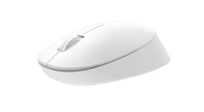 Philips SPK7407W/00 Ratón de Oficina Inalámbrico con Bluetooth y Receptor RF 2.4G - Ambidiestro, Óptico 1600 DPI, Cambio entre 3 Dispositivos, Blanco