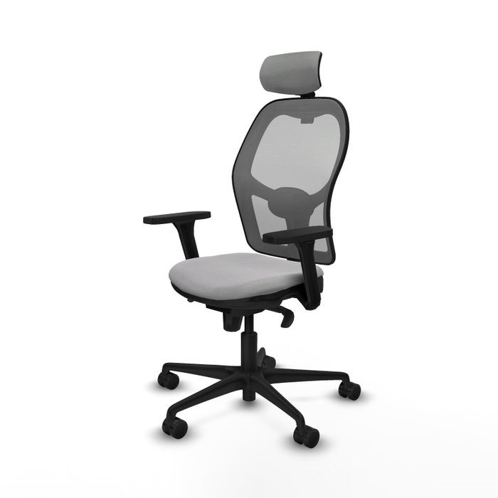 PIQUERAS Y CRESPO Silla de oficina Jorquera con mecanismo sincro, Gris PIQUERAS Y CRESPO Silla de oficina Jorquera con mecanismo sincro, Gris