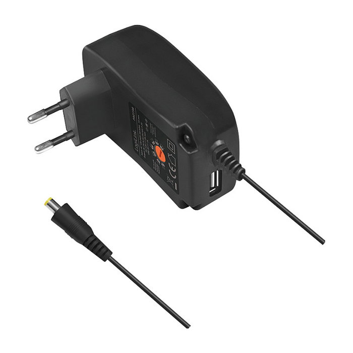 LogiLink Fuente de alimentación universal 3-12V con puerto USB, 30W LogiLink Fuente de alimentación universal 3-12V con puerto USB, 30W