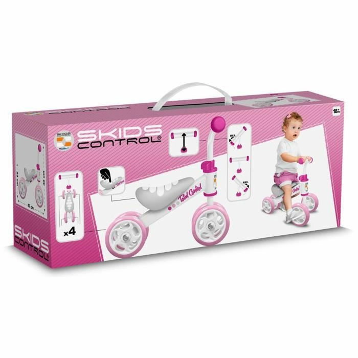 Stamp Mi primera bicicleta de equilibrio Baby Walker Skids Control - Rosa