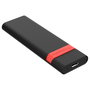 Verbatim M.2 NVMe SSD Enclosure Kit USB 3.2 Gen 2 Store n Go Negro y Rojo 32261