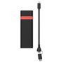 Verbatim M.2 NVMe SSD Enclosure Kit USB 3.2 Gen 2 Store n Go Negro y Rojo 32261