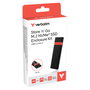 Verbatim M.2 NVMe SSD Enclosure Kit USB 3.2 Gen 2 Store n Go Negro y Rojo 32261