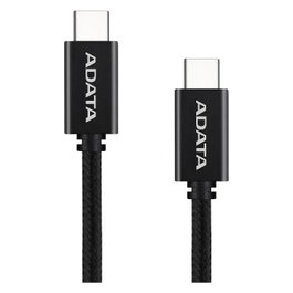 ADATA Cable USB-C a USB-C CACC-200PN-BK de 2 metros, Negro