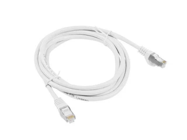 Lanberg PCF6-10CC/0300-W Cable de Red Cat6 F/UTP (FTP) RJ45 Macho a Macho 3 Metros Blanco