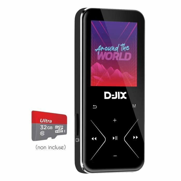Logicom Reproductor MP4 M500 8 GB Bluetooth 4.0 Negro