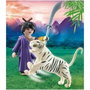 Playmobil Luchadora Asiática con Tigre y Espada Samurái 70382