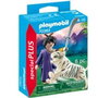 Playmobil Luchadora Asiática con Tigre y Espada Samurái 70382