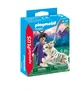 Playmobil Luchadora Asiática con Tigre y Espada Samurái 70382