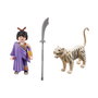 Playmobil Luchadora Asiática con Tigre y Espada Samurái 70382