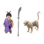 Playmobil Luchadora Asiática con Tigre y Espada Samurái 70382