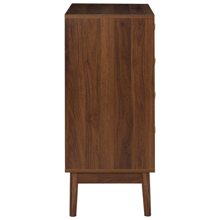 Home Deco Factory Cómoda 4 Cajones Tiffany Cocooning 60x40 cm h.90 cm