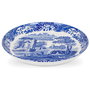 Spode Fuente Redonda Honda Blue Italian Diámetro 30 cm Apta Lavavajillas Microondas Horno